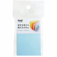 【大阪フロンティア】 付箋 PITTA 好きな色から使えるふせん普通粘着ノート・メモ 付箋紙   CSFU02