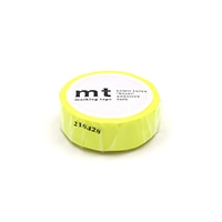 #カモ井 マスキングテープ mt 1P  ショッキングイエロー MT01P228R