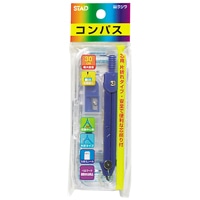 #クツワ コンパス 芯用片折式 青 CP101N