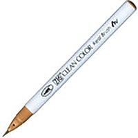 【呉竹】(国内販売のみ) カラー筆ペン ZIGクリーンカラーリアルブラッシュ064  オートミール RB6000AT-064