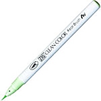 【呉竹】(国内販売のみ) カラー筆ペン ZIGクリーンカラーリアルブラッシュ049  グリーンシャドー RB6000AT-049