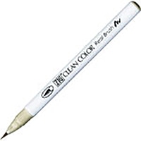 【呉竹】(国内販売のみ) カラー筆ペン ZIGクリーンカラーリアルブラッシュ901  グレイティント RB6000AT-901