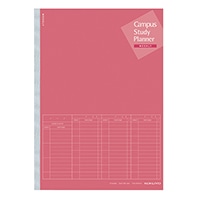 【コクヨ】ノート キャンパス スタディプランナー B5 ピンク   ﾉY80MWRP