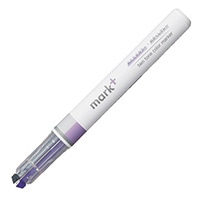 【コクヨ】 蛍光ペン 2トーンマークタスグレー  紫 PMMT101VM