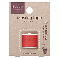 【コクヨ】 マスキングテープ ボビンテープ Bobbin 糸巻  赤 T-B1115-1