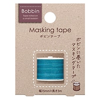 【コクヨ】 マスキングテープ ボビンテープ Bobbin 糸巻  青 T-B1115-2