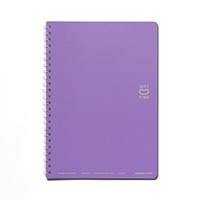 【コクヨ】 ノート ソフトリングノート　ドット罫　Ａ５・Ｖ  紫 ｽ-SV331BT-V