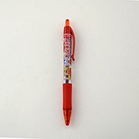 #サカモト ボールペン おやつ ノック式カラーボールペン 0.5mm ハイチュウ　ストロベリー 43811001