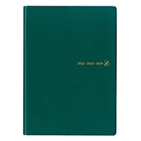 #佐々木印刷 手帳 3年手帳 B5縦 2022年版 グリーン B5 グリーン B5T22G