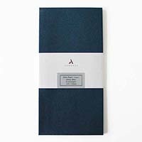 #チキュウグリーティングス 定型封筒 アルボレス（長3） Sirio Pearl Shiny Blue （シリオパール シャイニー ブルー） AE301