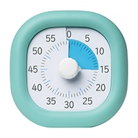 《ソニック》タイマー トキ・サポ 時っ感タイマー 10ｃｍ 色で時間の経過を実感  ミントブルー LV-3062-MB