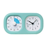 #ソニック タイマー トキ・サポ 時っ感タイマー 時計プラス 色で時間の経過を実感  ミントブルー LV-3521-MB