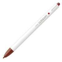 【ゼブラ】水性ペン クリッカートペン 茶  WYSS22-E