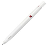 【ゼブラ】ボールペン ブレン0.5 白／赤  BAS88-R