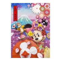 #ダイゴー(国内販売のみ) 3Dポストカード (D)3Dポストカード 富士山とミニー