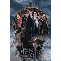 #ダイゴー 3Dポストカード FANTASTIC BEASTSシリーズー004 キャラクターズ