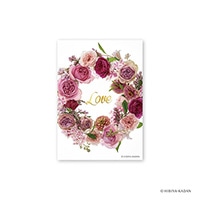 #ダイゴー ポストカード 日比谷花壇ポストカード   ピンクのバラ N7719