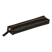 #クオバディス・ジャパン(国内販売のみ） 収納用品 レザーペンケース スリム ブラック CF102511