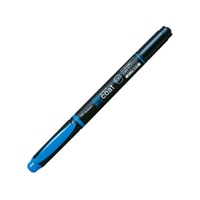【トンボ鉛筆】マーカー 蛍コート 3.8mm/0.8mm 青 水性  WATC-89