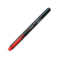 【トンボ鉛筆】マーカー 蛍コート 3.8mm/0.8mm 赤 水性  WATC-94