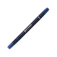 【トンボ鉛筆】サインペン プレイカラーK 0.3mm/0.8mm ネイビー 水性  WSPK-42