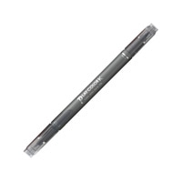 【トンボ鉛筆】サインペン プレイカラーK 0.3mm/0.8mm 灰色 水性  WSPK-49