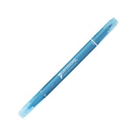 【トンボ鉛筆】サインペン プレイカラーK 0.3mm/0.8mm サックスブルー 水性  WSPK-83