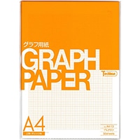 #SAKAEテクニカルペーパー 方眼紙 1mmグラフ 上質紙81.4g/㎡オレンジ  A4 オレンジ A4-13