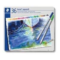 #ステッドラー日本 水彩色鉛筆 カラト　アクェレル　水彩色鉛筆　３６色セット   125 M36