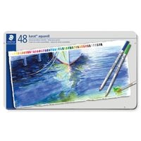 #ステッドラー日本 水彩色鉛筆 カラト　アクェレル　水彩色鉛筆　４８色セット   125 M48