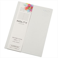 【日本能率協会】 高品質ノート NOLTY ノート  横罫6.0mm A5 グレー NTBNT1302