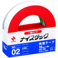 【ニチバン】 両面テープ リョウメンテープ 15㎜×6m  NW-15S