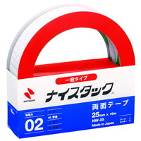 【ニチバン】 両面テープ リョウメンテープ 25㎜×10m  NW-25