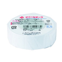 【ニチバン】 ビニールテープ ビニールテープ 19㎜×10m 白 VT-195