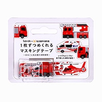 #bande マスキングロールステッカー まるごと名古屋の消防車両   BDA652