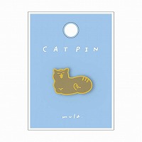 #RYURYU 身辺雑貨 mula･ピンバッジ  あくび MUPB01