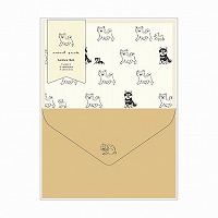 #RYURYU レター アニマルパレードレターセット  シバイヌ NLS112