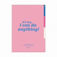 #RYURYU ファイリング用品 チアミーアップクリアホルダー A4 ライトピンク CMCH01