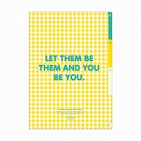 #RYURYU ファイリング用品 チアミーアップクリアホルダー A4 ギンガムイエロー CMCH02