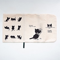 #コンサイス 読書関連小物 ブックカバー･necoyaクリネコ2 文庫 シロ 615309