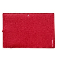 #コンサイス 収納用品 スキミングブロックパスポートカバー 皮革調 レッド TPC005-04