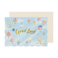 #包む カード 気球 GoodLuck  TC0H3