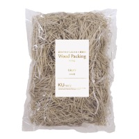 #包む ラッピング用品 ウッドパッキン  グレー TI003