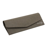 #包む コインケース メガネケース  ブラウン TA043