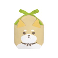 #包む 梱包用品 巾着･ギフトバッグ  柴犬 TD047