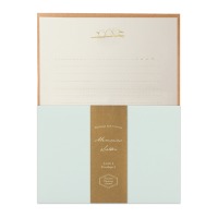 #包む レター メモリーズレターセット 便箋6枚,封筒3枚入 仲良しシマエナガ TL0S7