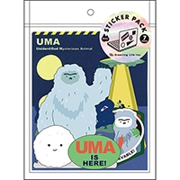 #グリーティングライフ シール ステッカーパック 7枚入 UMA GLCK-77
