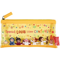 #グリーティングライフ(国内販売のみ） 収納用品 ココちゃんペンケース  イエロー RYZ-1152