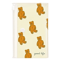 #グリーティングライフ(国内販売のみ） 身辺雑貨 米津祐介TIDY仕分けるポーチ ジップポケット4枚付 クマ YZZ-468