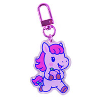 #グリーティングライフ スモモモモモモモモ･アクリルキーホルダー   MOZ-26